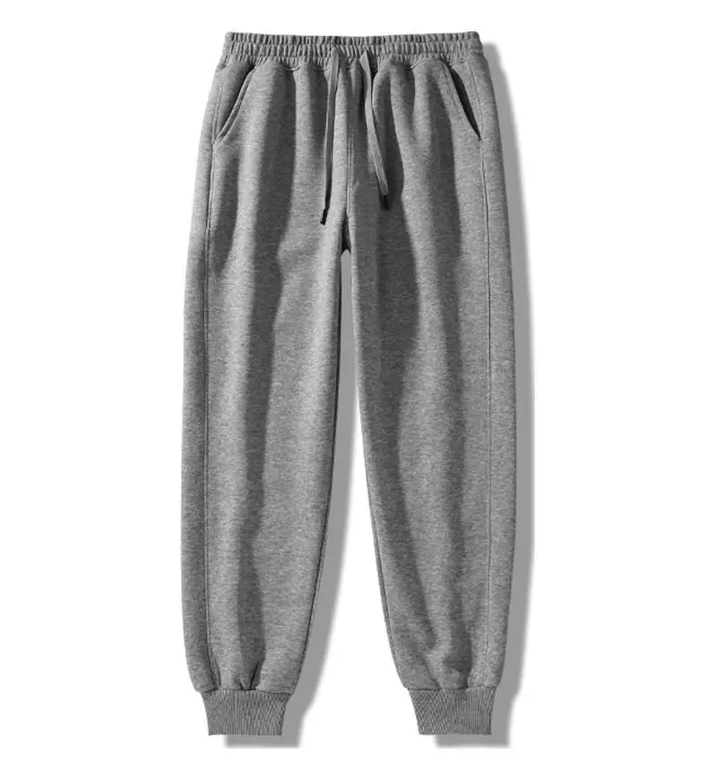 

Новые модные осенне-зимние мужские однотонные простые базовые повседневные модные свободные брюки для бега на шнурке мужская одежда спортивные брюки