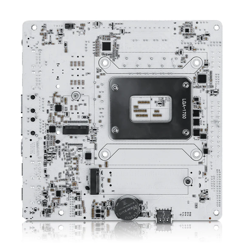 لوحة أم N23 Q670 NAS 8 * SATA 6 * M.2 NVMe Intel 12/13/14th Gen LGA1700 1 * PCIE5.0x16 2 * DDR5 2 * 2.5G LAN ITX لوحة جدار الحماية الرئيسية