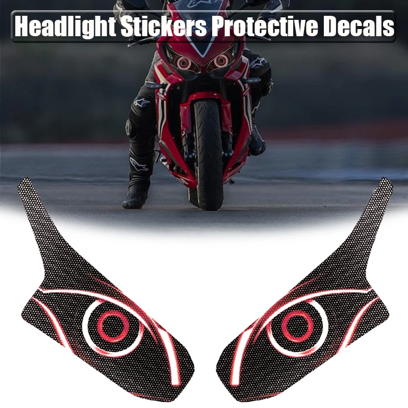 

Для Honda CBR650R 2019 CBR650 R CBR 650 R мотоциклетная фара, наклейка на фару, наклейка Grand Protection, головной свет, глаз, наклейка на корпус