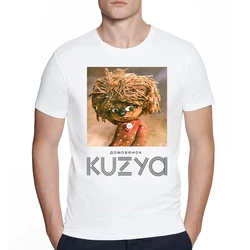 Men Creative The only Kuzya in the world Print T Shirts Russian Men USSR Soviet Union Retro O-neck Tops Cool streetwear Tee