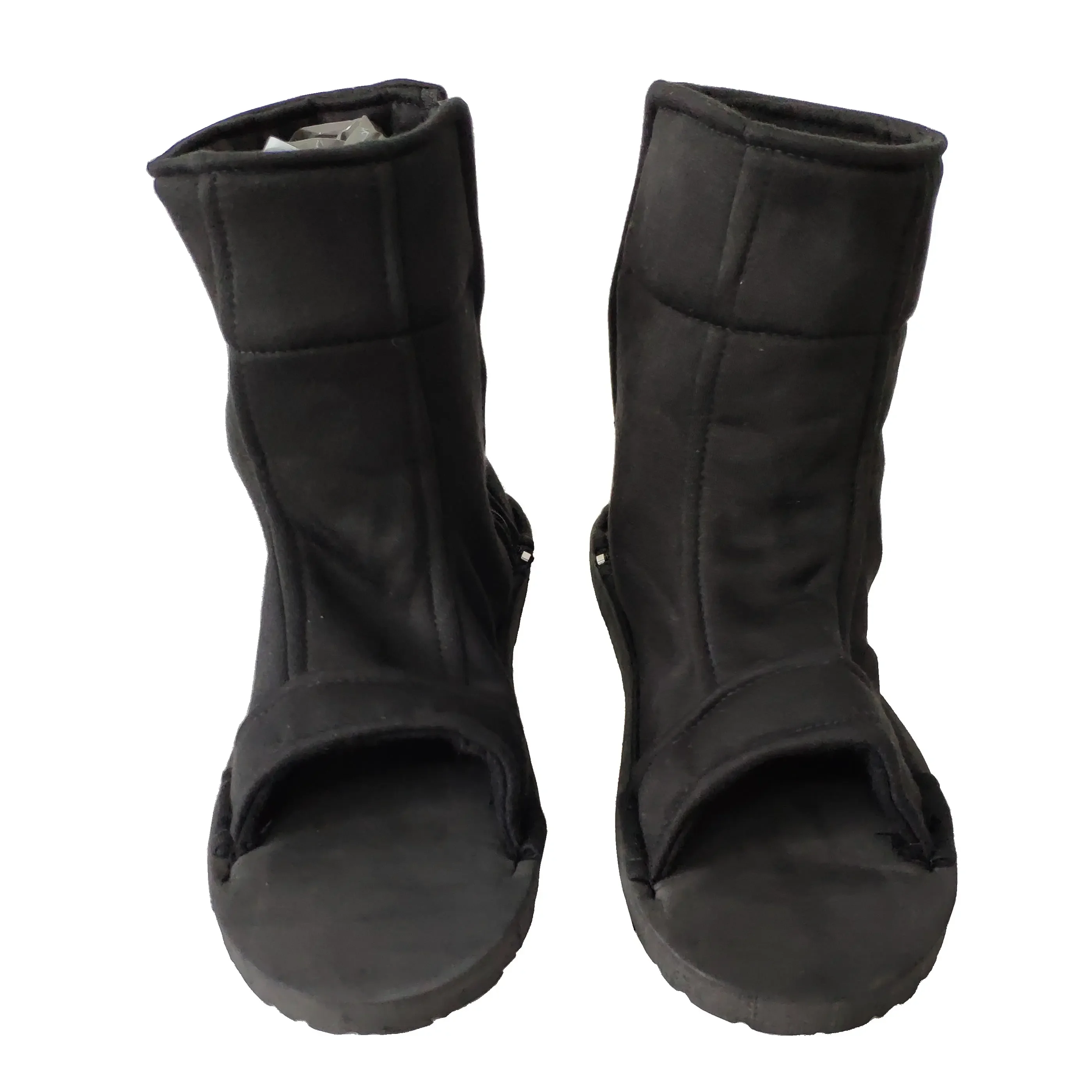 Ourcosplay Cosplay Shoes Akatsuki Nanja Uzumaki Sakura Sasuke Black Blue Cotton Soft Sandals Ninja Boots Kakashi Shoes