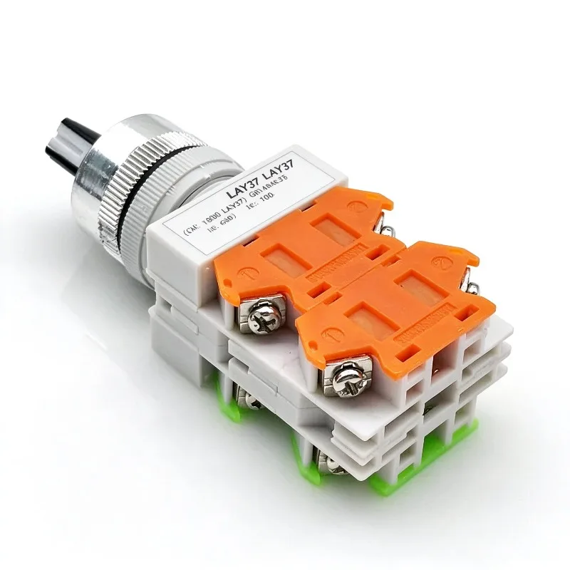 2PCS For LAY37 Elevator Inspection Switch Button 1NO1NC 2NO2NC 3NO3NC