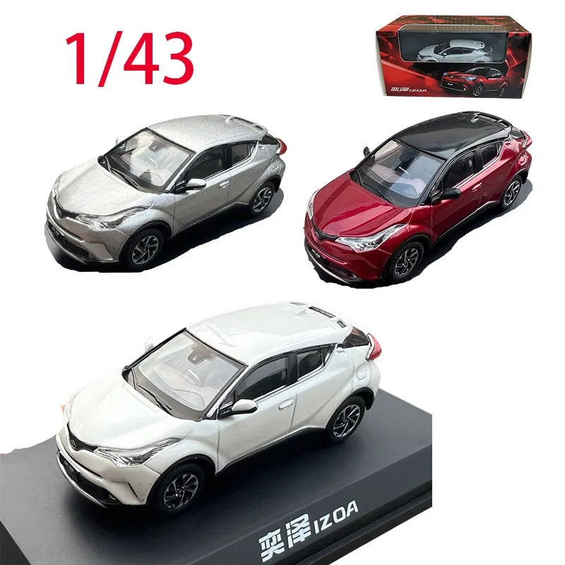 

Литая под давлением модель автомобиля из сплава Toyota IZOA в масштабе 1/43, игрушки для мальчиков, коллекция подарков, подарочный дисплей