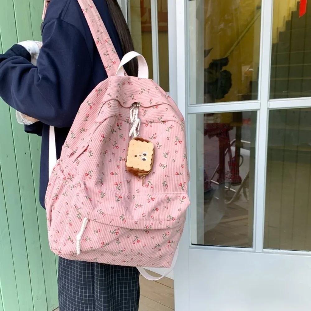 

New Large Capacity Children's School Backpack Lightweight Floral Students Schoolbag School Bags Learning Supplies