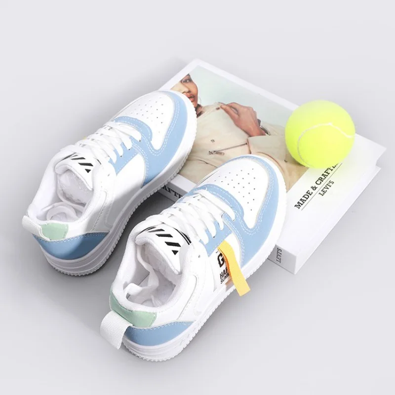 Children sneakers dance shoes trendy white running 2025 spring autumn new style boys sports street middle big kids breath shoes
