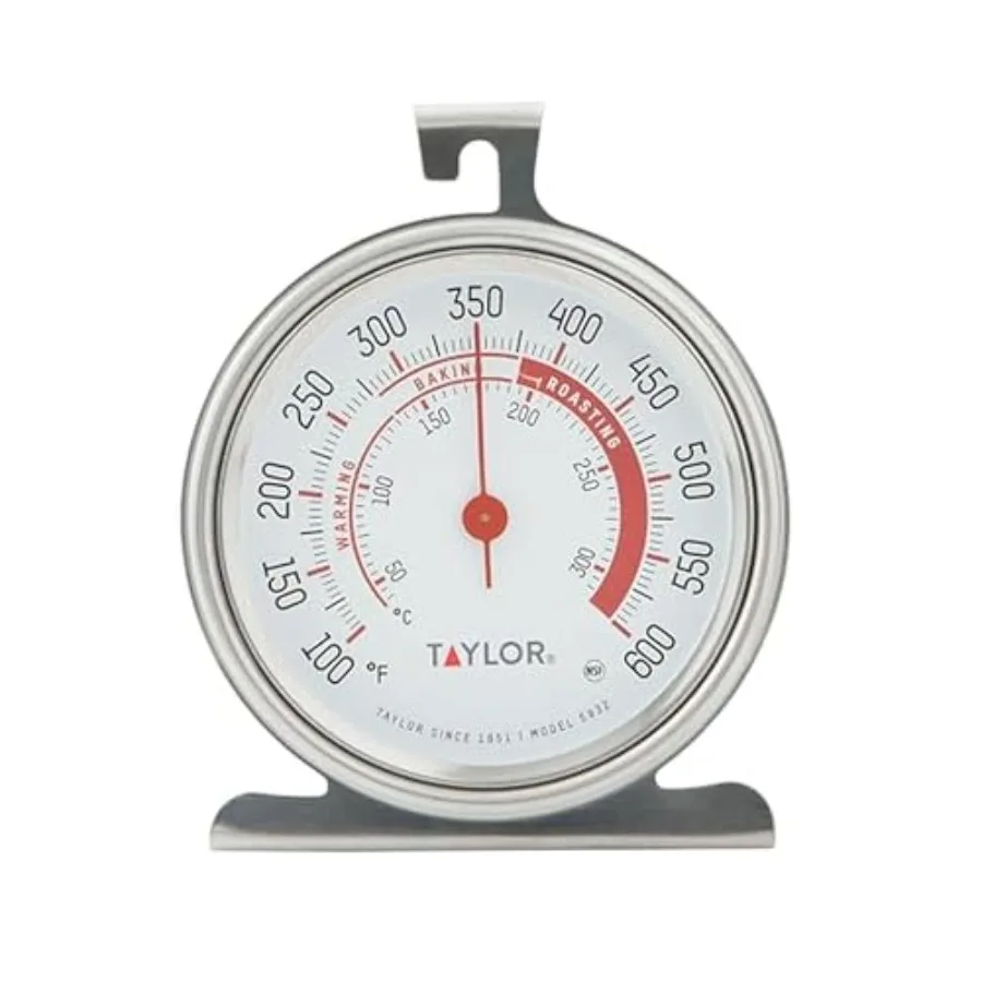

Precision Products Large Dial Thermometer, Silver