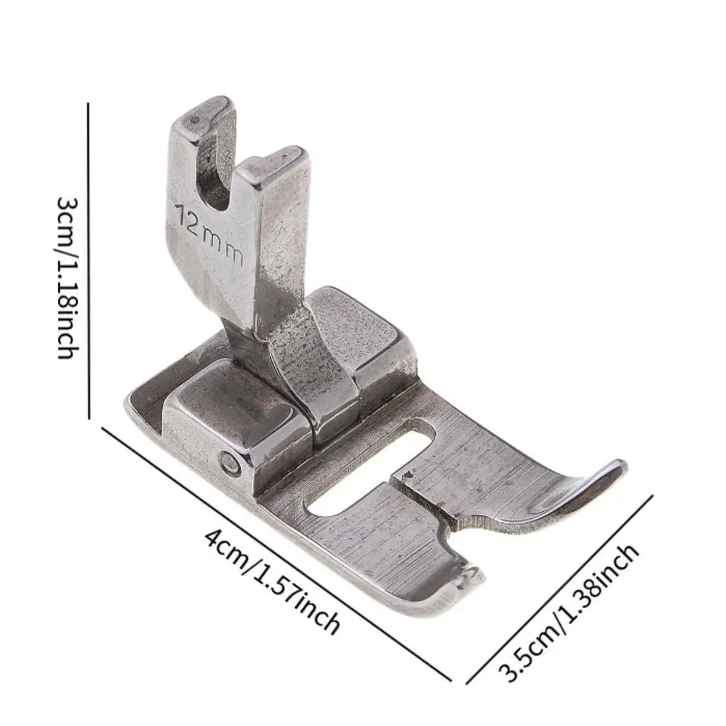 Hinged Zig Zag Presser Foot Steel Sewing Accessory Industrial Part for Singer 20U Reliable