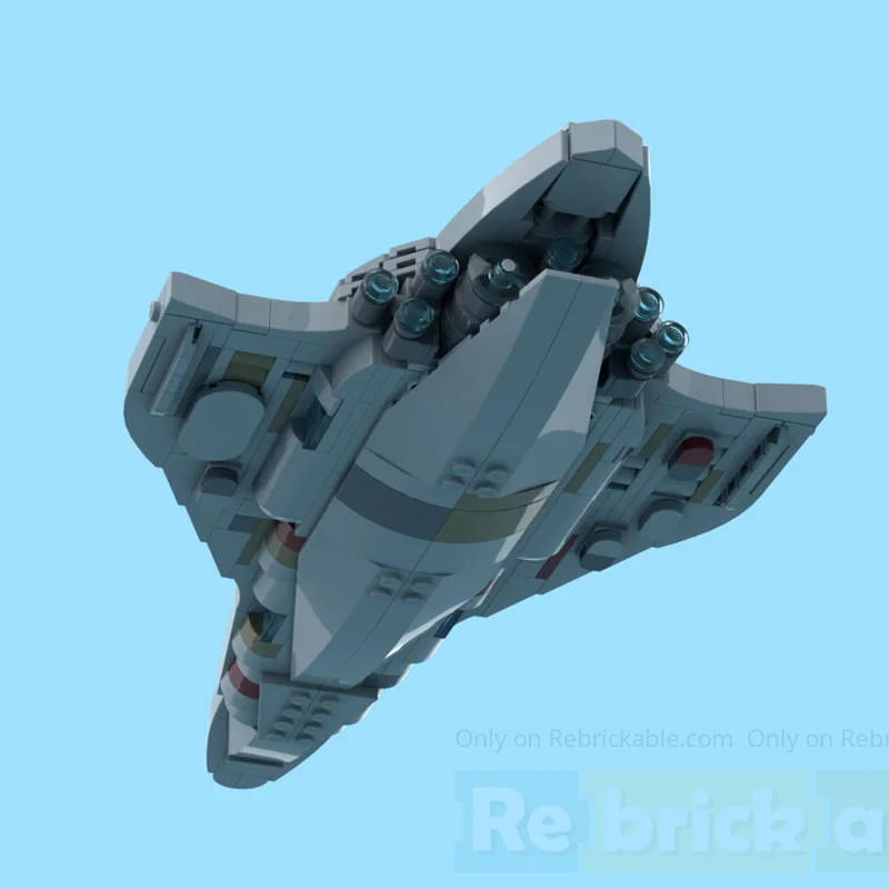 MOC-241679 حوض السفن MC80 بنة نموذج الطوب مجموعة الهدايا الإبداعية العلوم عيد الميلاد مجمع الكبار 548 قطعة #2