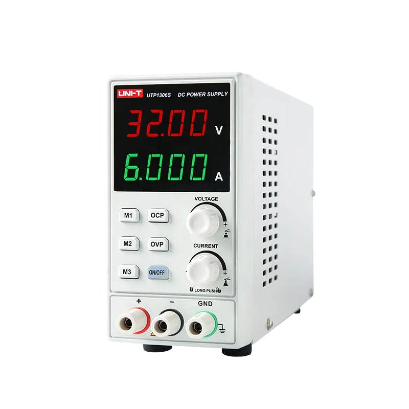 UTP1306S Switching DC Power Supply stabilizzatori del regolatore di tensione Display digitale LED 0-32V 0-6A strumento di laboratorio