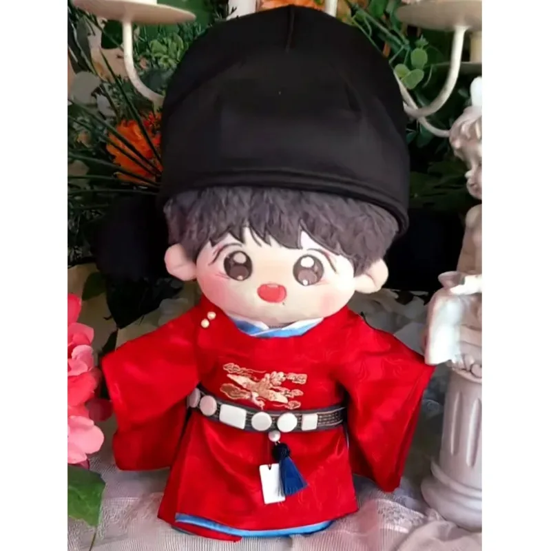 25COSSame نمط شياو زان زانغ هاي تشوان مروحة دعم 20 سنتيمتر القطن دمية لطيف Q-نسخة دمية قلادة #2