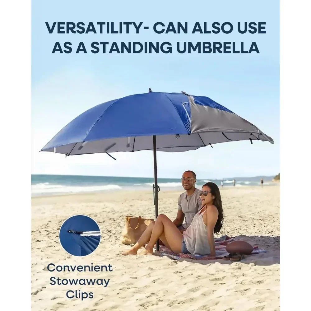 

-Sport-Brella Premiere XL UPF 50+ Umbrella Shelter For Sun And Rain Protection (9-Foot)