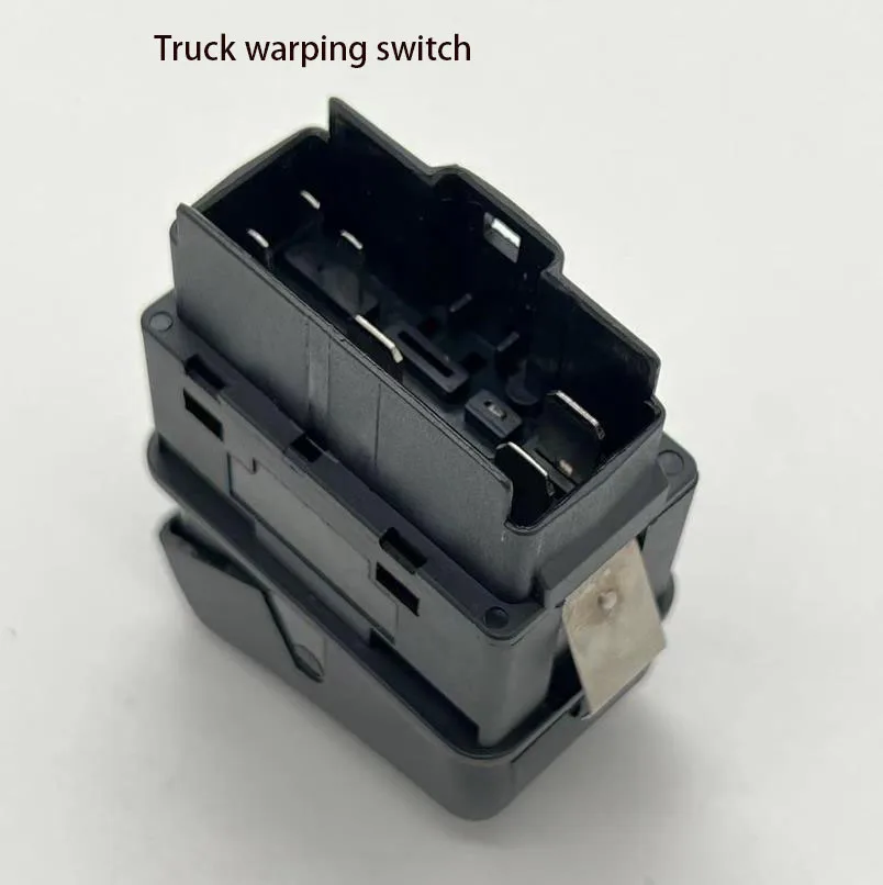 Truck Warping Switch With Self-locking Boat Type Push Button Switch Car Switch