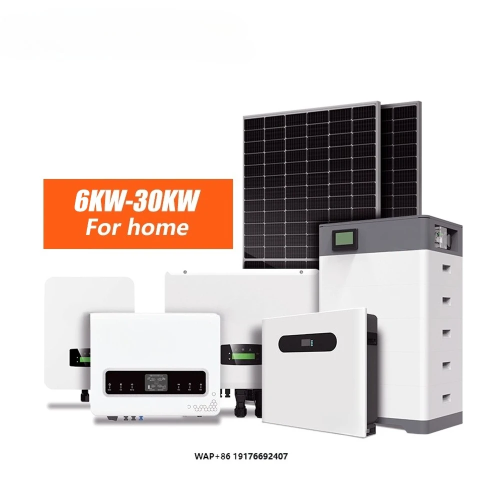 50kw Autinomous Commercial Use Solar Panel System Solar Energy Storage System EU Warehouse Stock