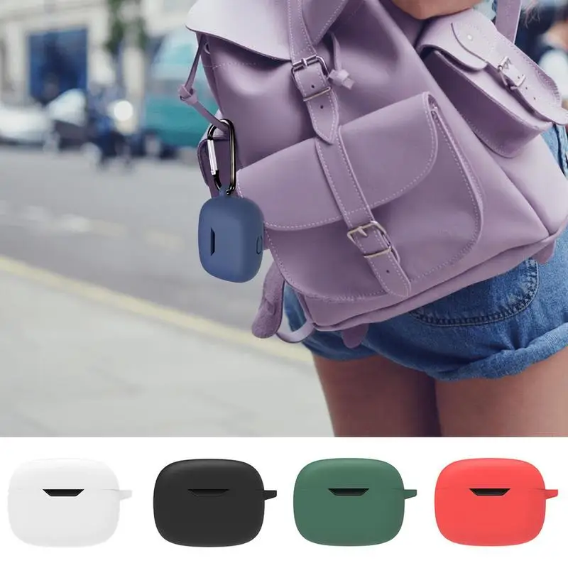 JBLs-funda protectora de silicona para auriculares, cubierta anticaída, Vibe Beam, a prueba de polvo, Bluetooth