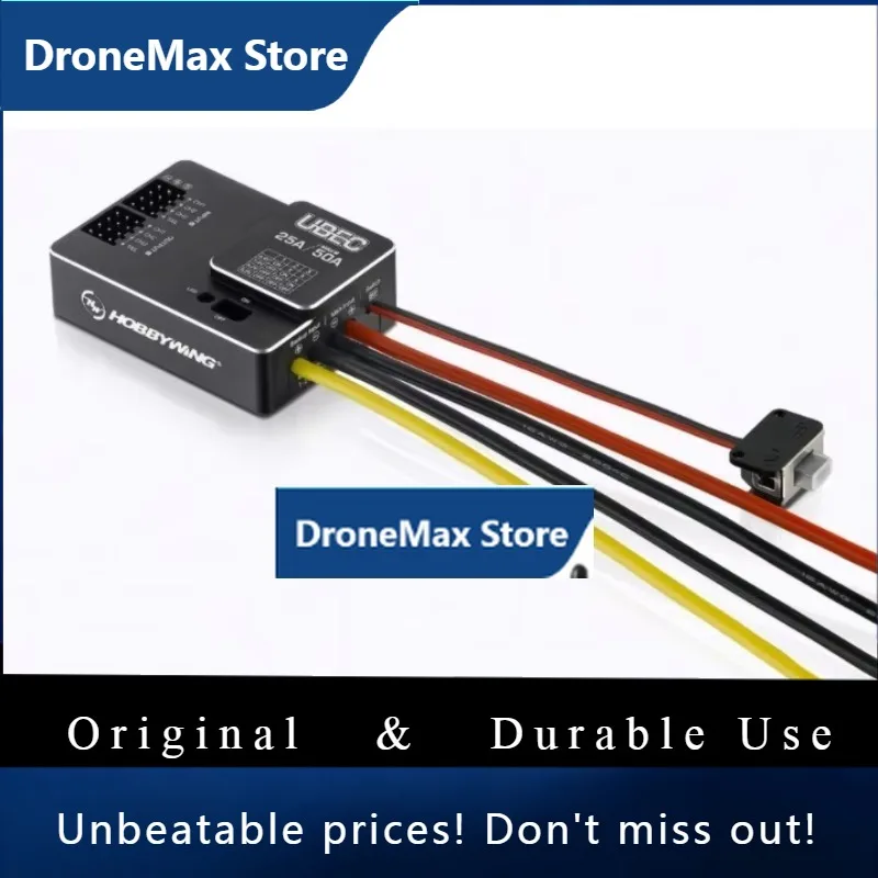 DroMaHobbywing UBEC 25A HV 3-18S Module 25A External Switching For DIY FPV Mini Racing Quadcopter Drone