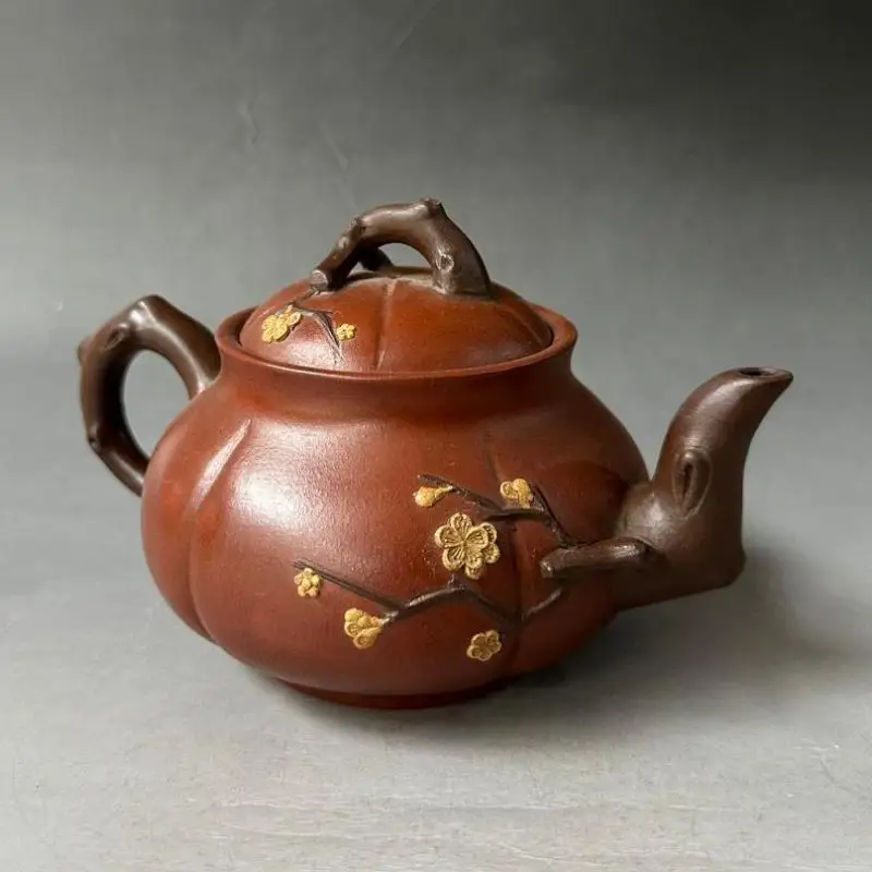 

Handmade Zisha Teapot Chinese Tea Ceremony Yixing Purple Clay Pot Kung Fu Teaset Plum Blossom Teapots Health Gongfu Teaware