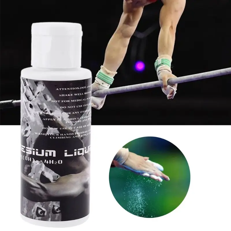 652D 100ML Rope Fitness for Suspension Training Fat Grip Weight Lifting Liquid Chalk Sports Magnesium Powder Anti Slip Cream