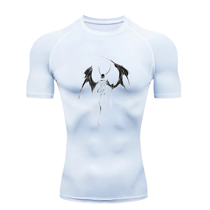 Dragon Skeleton 2026 Men's Sports T-shirt Training Fitness Compression Workout T-Shirt Rashgard Tops Tee Short Sleeve T-Shirt