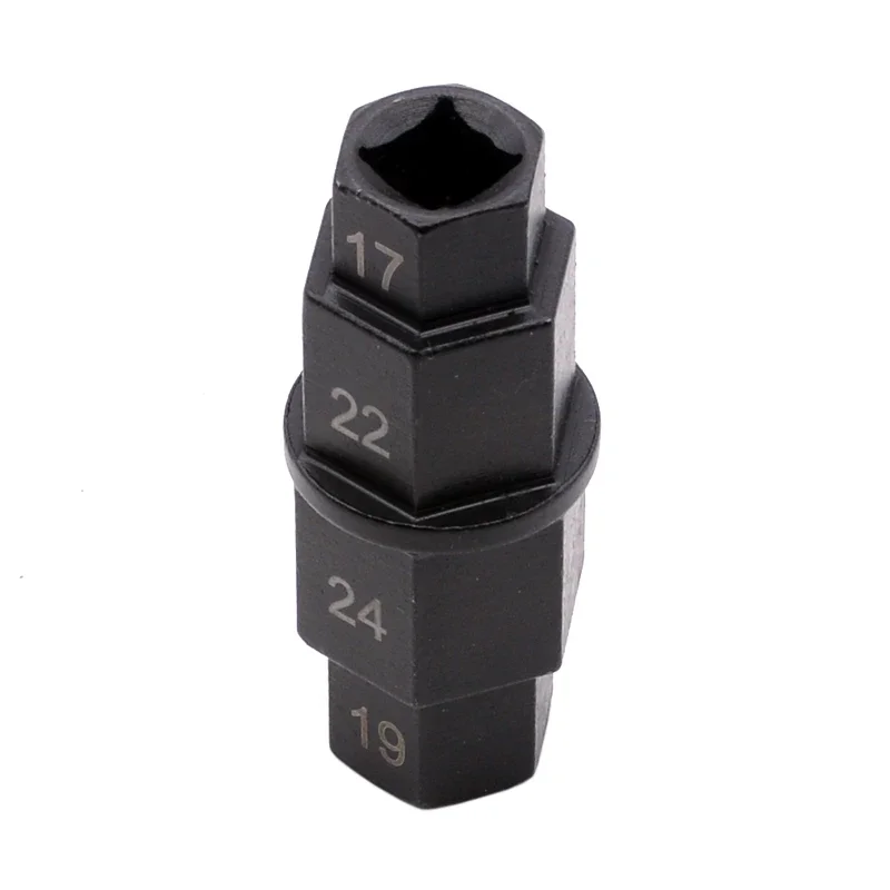 1PC 17 19 22 24mm Motorcycle Front Rear Wheel Hex Spindle Driver Removal Axle Tool For Honda Kawasaki Suzuki BMW YAMAHA