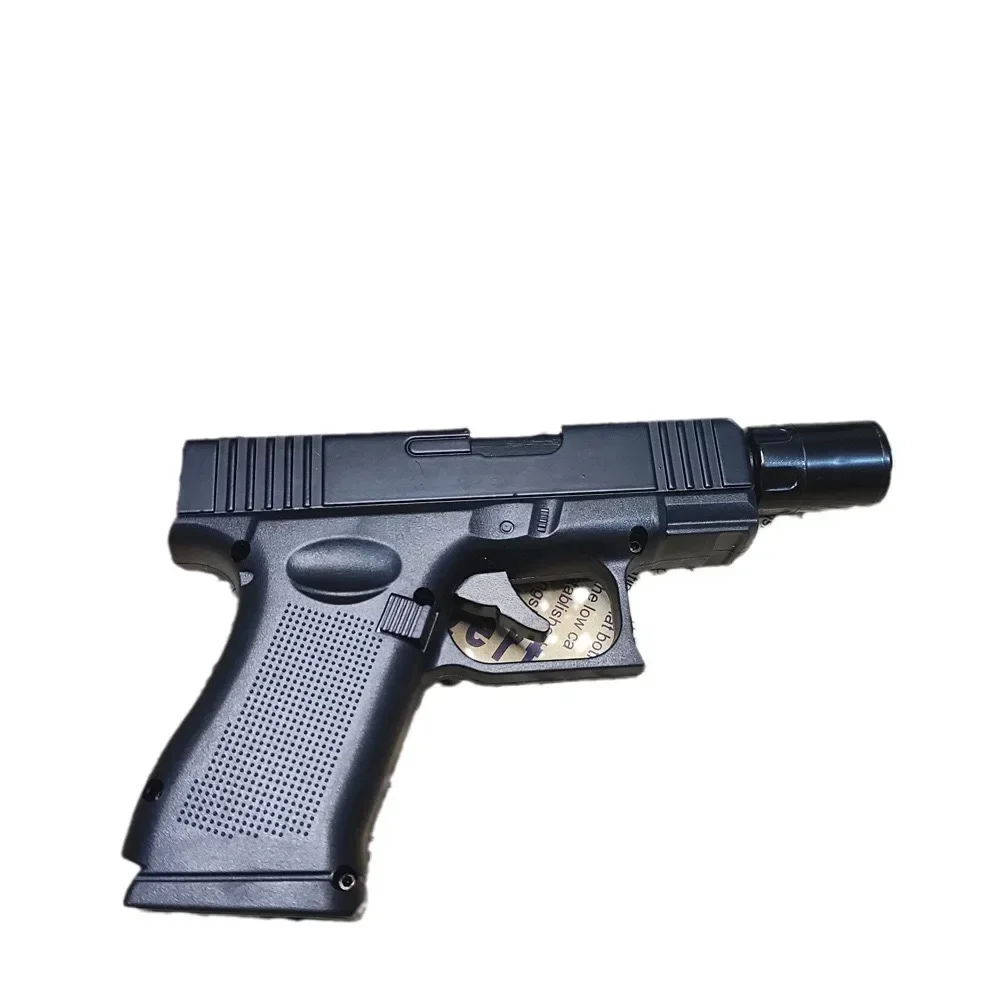 ولاعة غاز صغيرة إبداعية على شكل مسدس مقاومة للرياح لهب أزرق غير إطلاق ولاعة معدنية سيجار الكى هدية خارجية للرجال