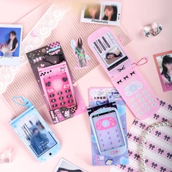 Flip phone card star decoration storage sleeve card sleeve