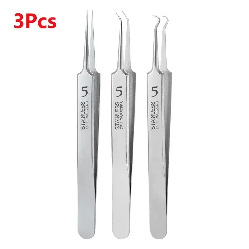 German Ultra-Fine No. 5 Precision Point Tweezers & Extraction Tools (High-Hardness Stainless Steel) 4