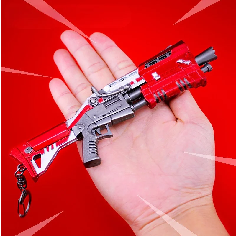 Fortnite jeu périphérique modèle jouet Anime dessin animé porte-clés sac à dos pendentif décoration voiture porte-clés enfants anniversaire cadeau de noël