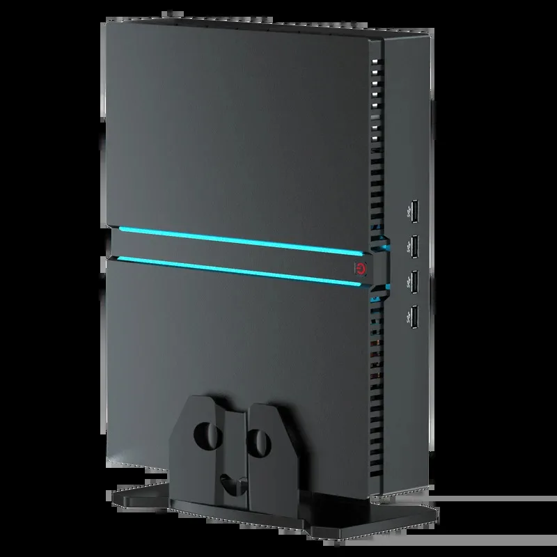 13th I-ntel Core I9-13900F 24 core 2 slot DDR5 computer da gioco 4USB4.0 2 * RJ45 LAN 3DP + HD Mini computer desktop SSD/HDD