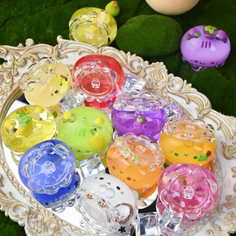 

New Strawberry Moosta Bingo Jelly Series Blind Box Mini Figurines Trendy Cute Girlish Toys For Gift Meow Meow Trendy Collectible