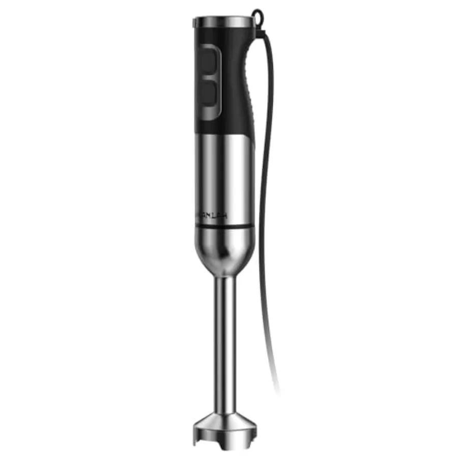 1000W Powerful Immersion Blender Handheld 2025 New Update Hand Blender with 25-Speed and Heavy-Duty Copper Motor Silver