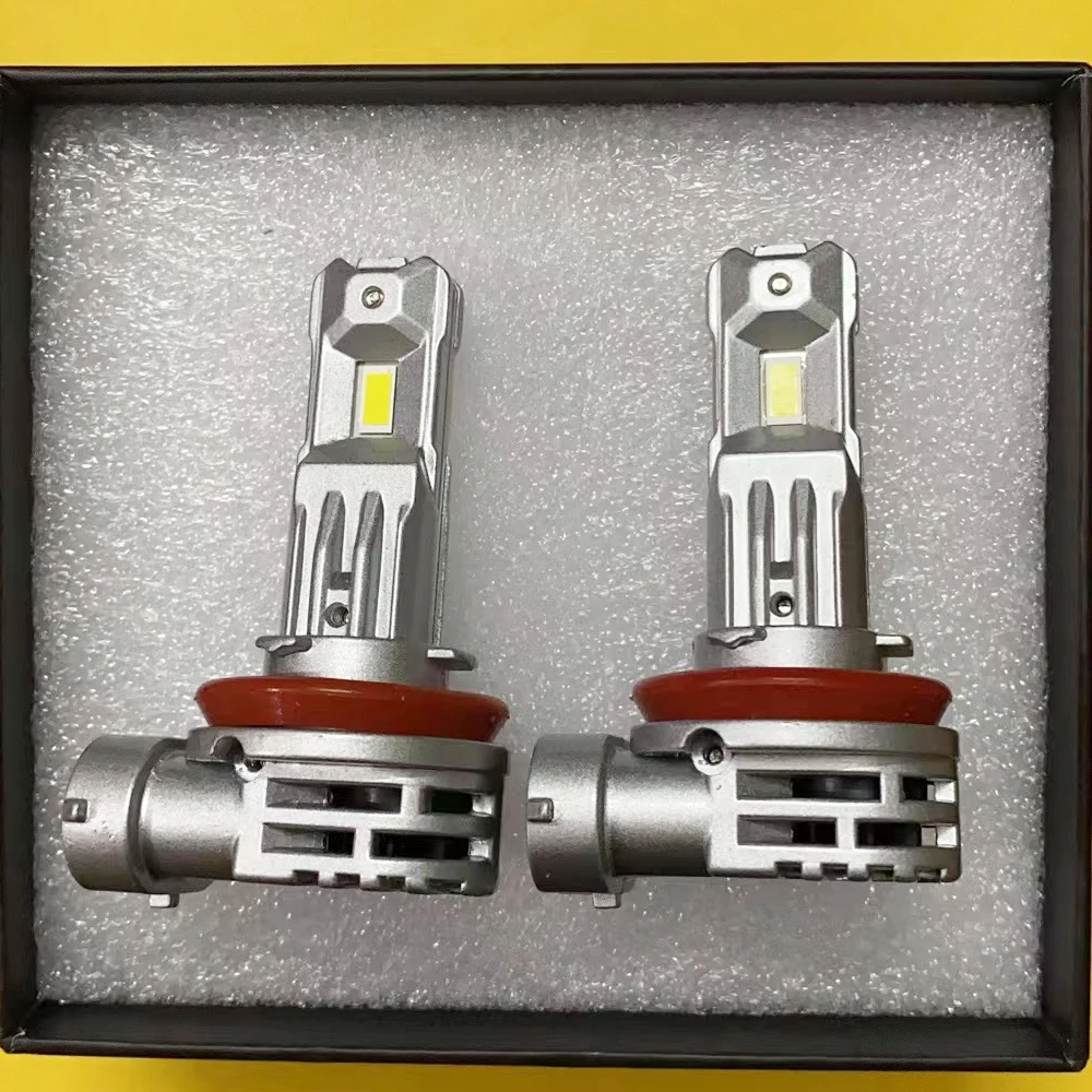 2pcs H11 H8 Led Fog Lights Headlight Canbus H16 H9 Car Bulb Diode Driving Running Lamp 12v 55w For Benz W212 W221 S212 W447 W164