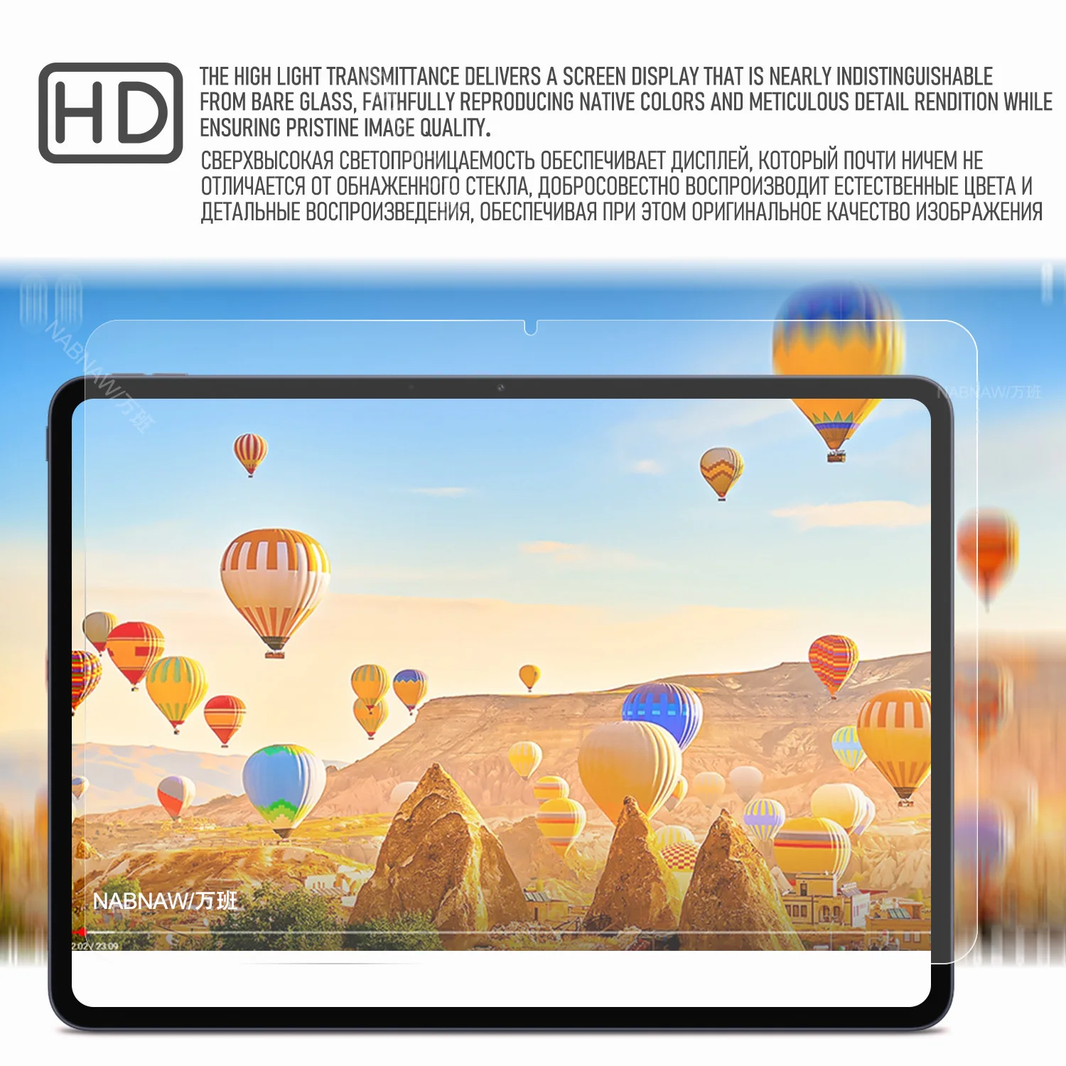 2 Pieces HD Scratch Proof Tempered Glass Film Screen Protector For OnePlus Pad 3 13.2-inch Tablet Protective Cover