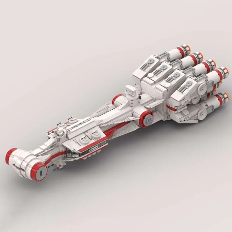 2825 قطعة MOC كورليان كورفيت ستار معركة نموذج اللبنات هدايا عيد الميلاد العمارة اللعب الإبداعية الطوب الاطفال عيد ميلاد #6