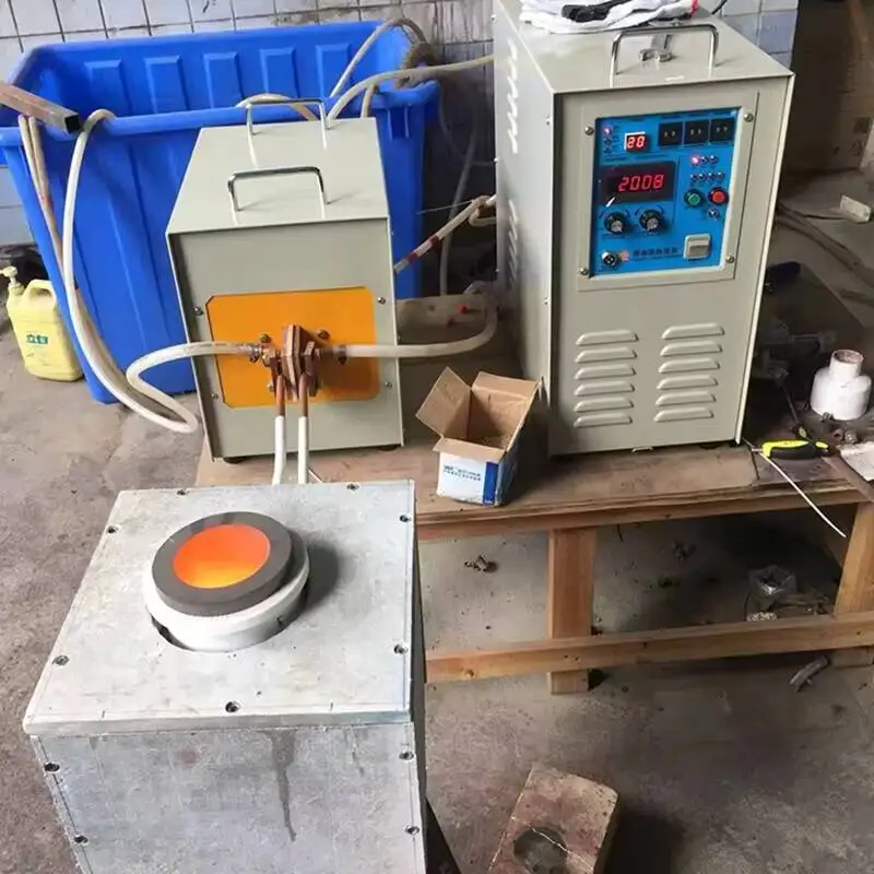 Cinet Type High Temperature Gold Melting Furnace Medium Frequency Experimental Casting hine