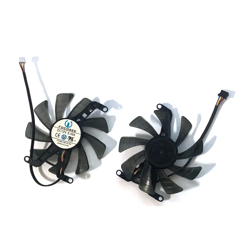 FY09015M12LPA 85Mm 4pin Dc 12V 0.45A Rtx 3060 Gpu Fan Voor Galaxy Rtx 3060 3060Ti KFA2 Rtx 3060 grafische Koelventilator