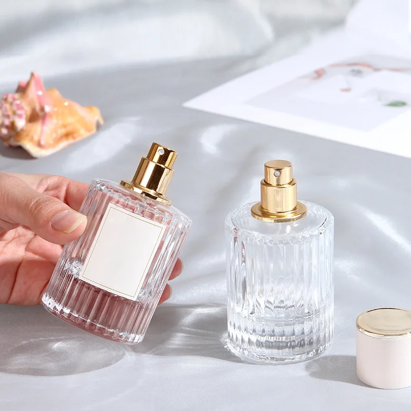 30/50ML Transparent Perfume Bottles Travel Pocket Glass Spray Bottles Empty Bottles Mist Spray Perfume Bottle Dispenser Atomizer