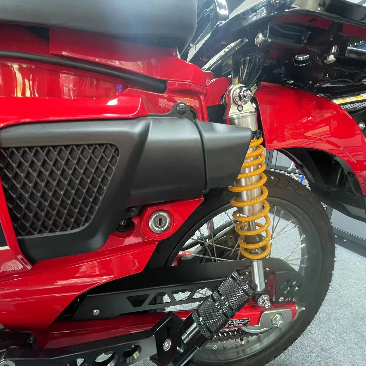 For Honda Hunter Cub CT125 JA55 JA65 Trail125 2020-2024 Air Filter Guard Trim Cover Intake Box Clean CT125 Air Filter Cover - Image 5
