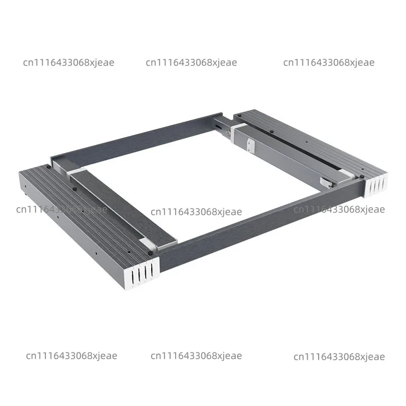 Two-foot Folding Track Hidden Drawer Kitchen Side Table Slide Multi-section Track Folding Pull Out Table Rail