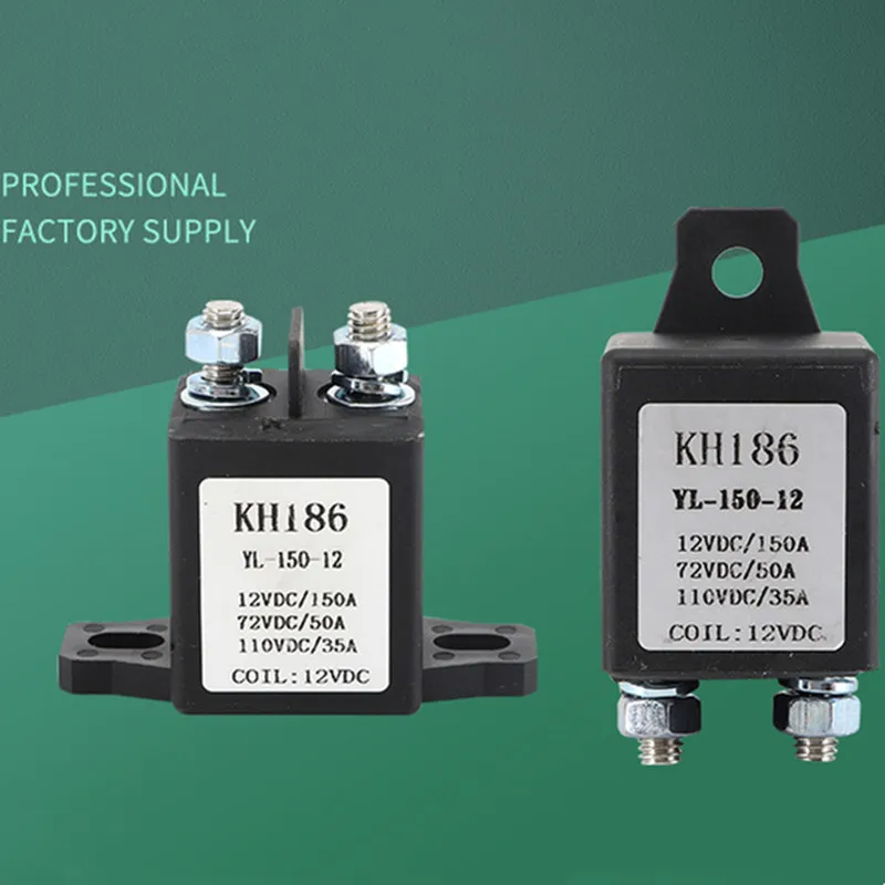 Strong Magnetic Arc Extinguishing Automobile Relay New Energy Automobile High Voltage Dc Contactor 12v 150A Normally Opened
