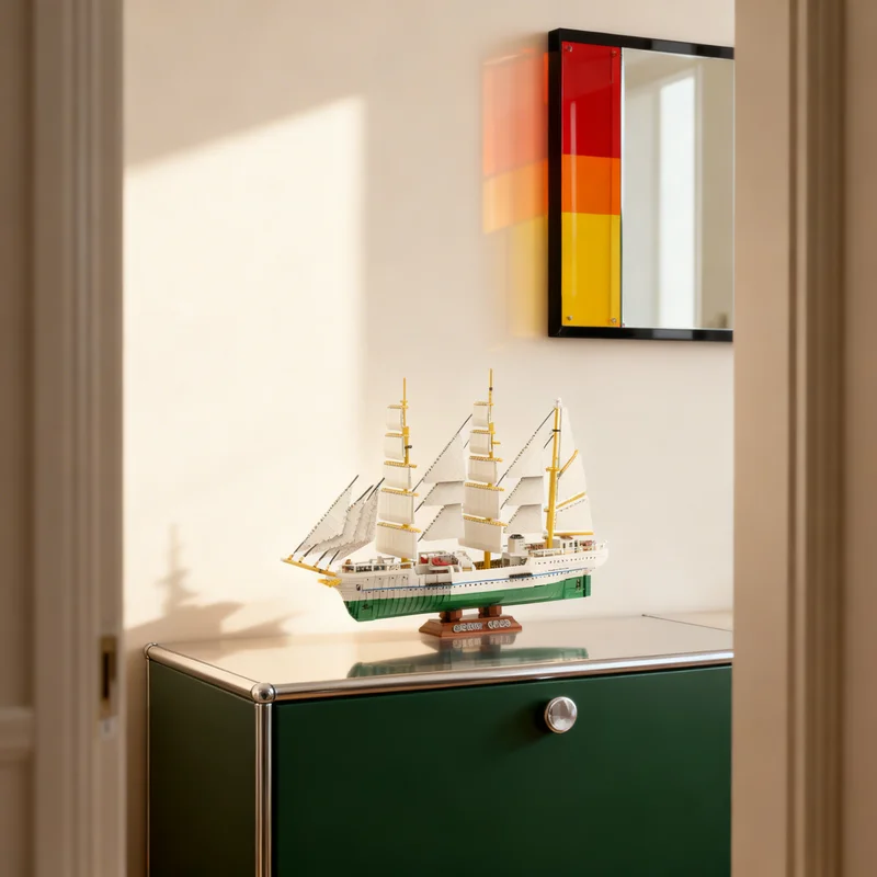 

Конструктор MOC Gorch Fock Boat (7493 детали) – Набор для сборки, подарок, креативный коллекционный предмет, декор для дома и офиса, премиум-класс, для взрослых и детей