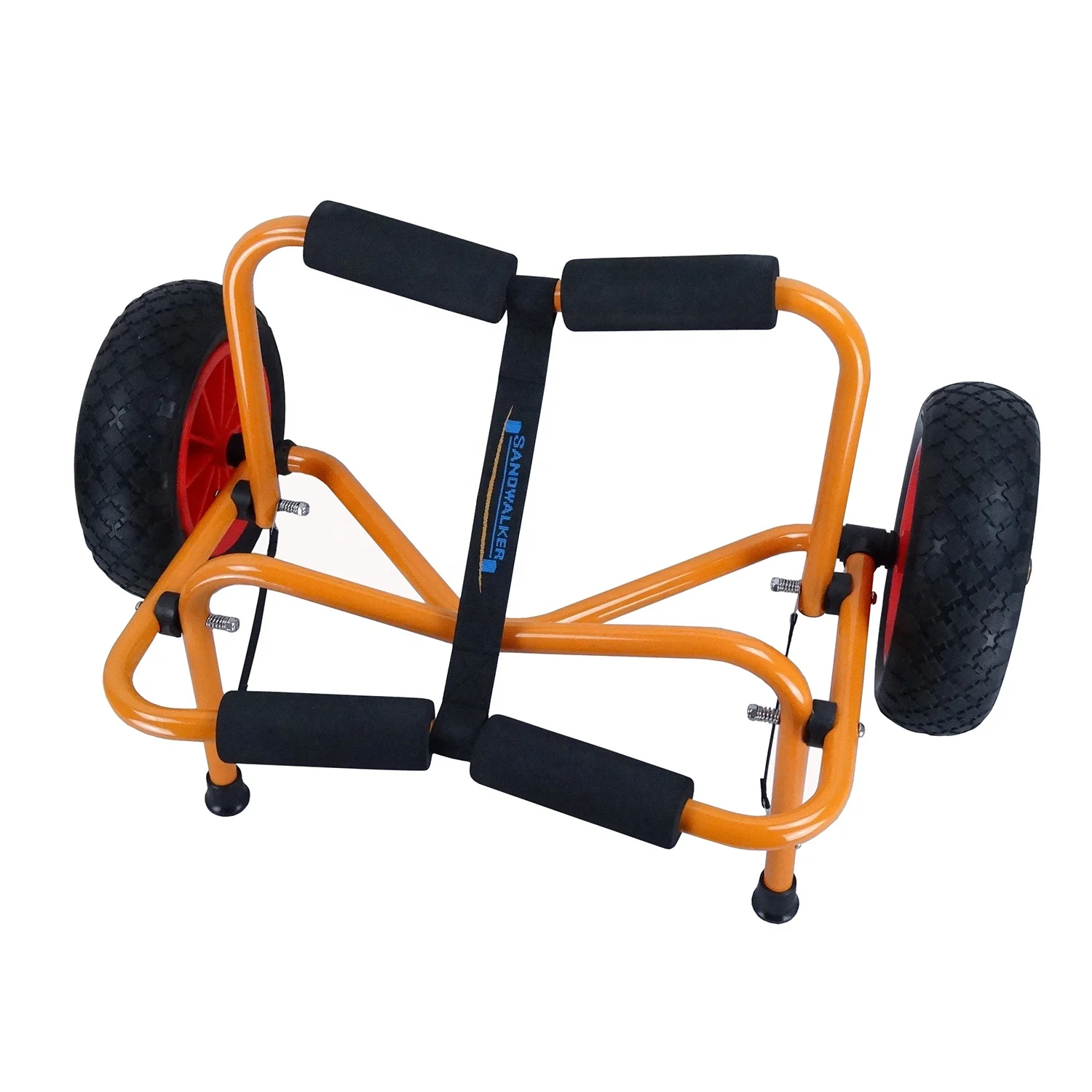 Aluminium Light Weight Kayak Canoe Hand Bunker Cart Kayak Trolley Bunker With Flat Free Wheels