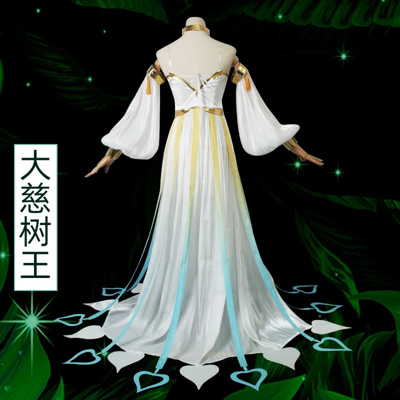 Genshin Impact The Greater Lord Rukkhadevata Costume cosplay Nahida Cosplay Animation Game suit Female Grass God Nahida