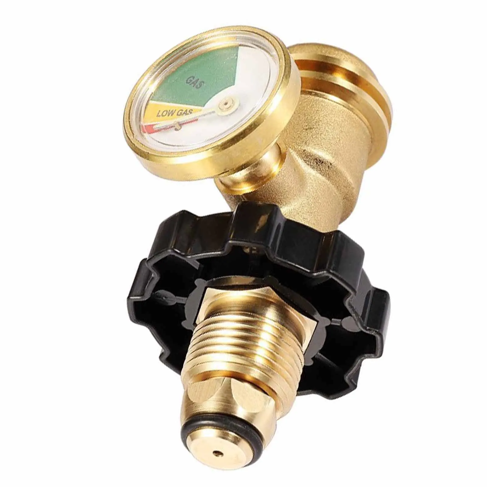 Propane  Converter Propane  Gauge Adapter  Indicator  Brass Fittings Convert POL to QCC1 Type 1