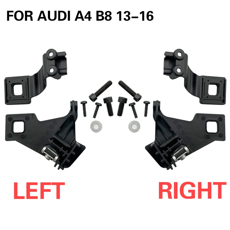 8T0988121B for Audi A4 B8 2013-2016 Front Headlight Fixing Bracket Lamp Claw Front Lighting Lamp Foot Clip Repair Kit 8T0988122B