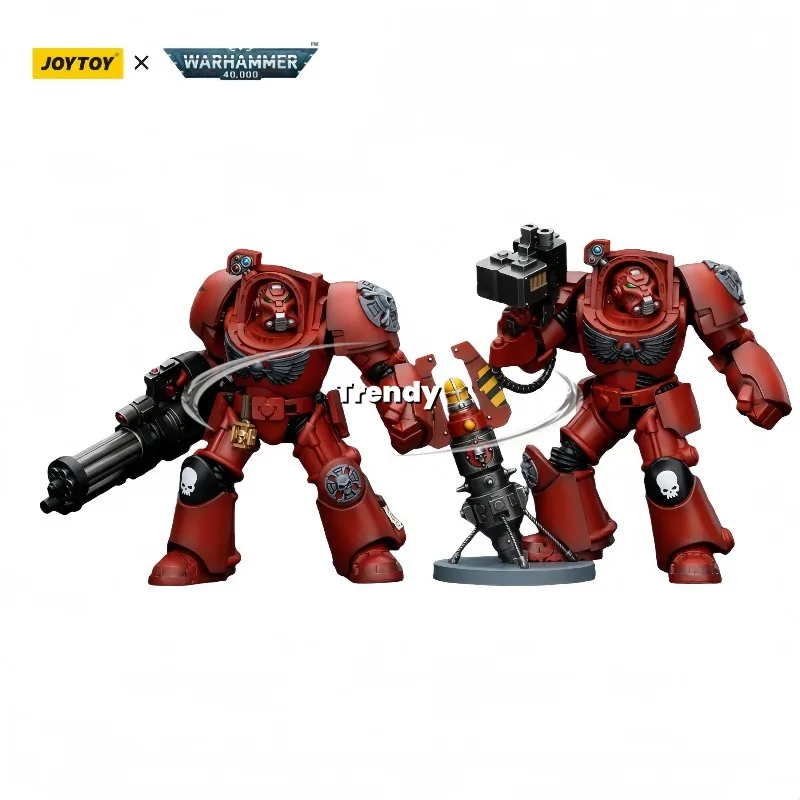 

【В наличии】JOYTOY Hammer 40K Blood Angel Terminator Team and Storm Bolt and Team Terminator and Assault Gun Коллекция игрушек в подарок