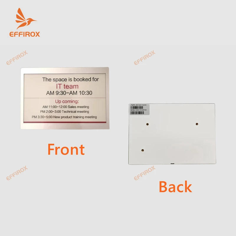 7,4 inch digitale kamersignage elektronische vergaderruimte teken e-inkt wifi display epaper kamer display eink vergaderruimte wifi