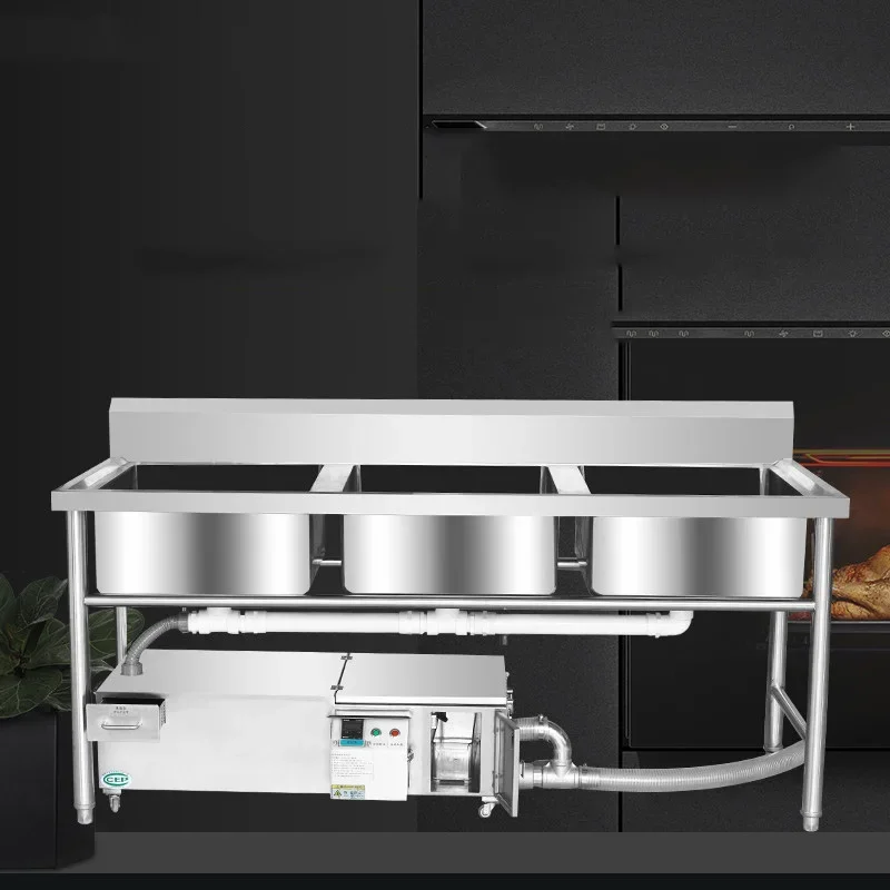 Used Cooking Oil-Water Separator, Under-Sink Wastewater Treatment Equipment, Grease Trap, Suitable for Single-Tank(Customized)