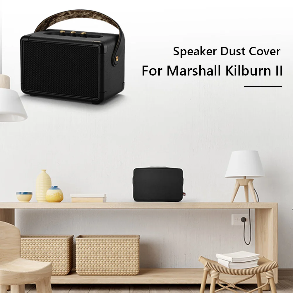 Lycra Dust Cover Protective Case High Elasticity Speaker Cover with Elastic Band Protective Dust Case for Marshall Kilburn II