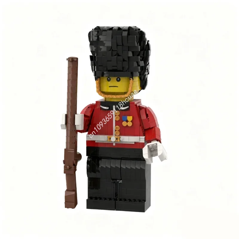 1234 個 MOC ロイヤルガードマキシフィギュアモデルビルディングブロック建築組み立てる DIY おもちゃクリエイティブアイデアクリスマスギフトレンガ子供