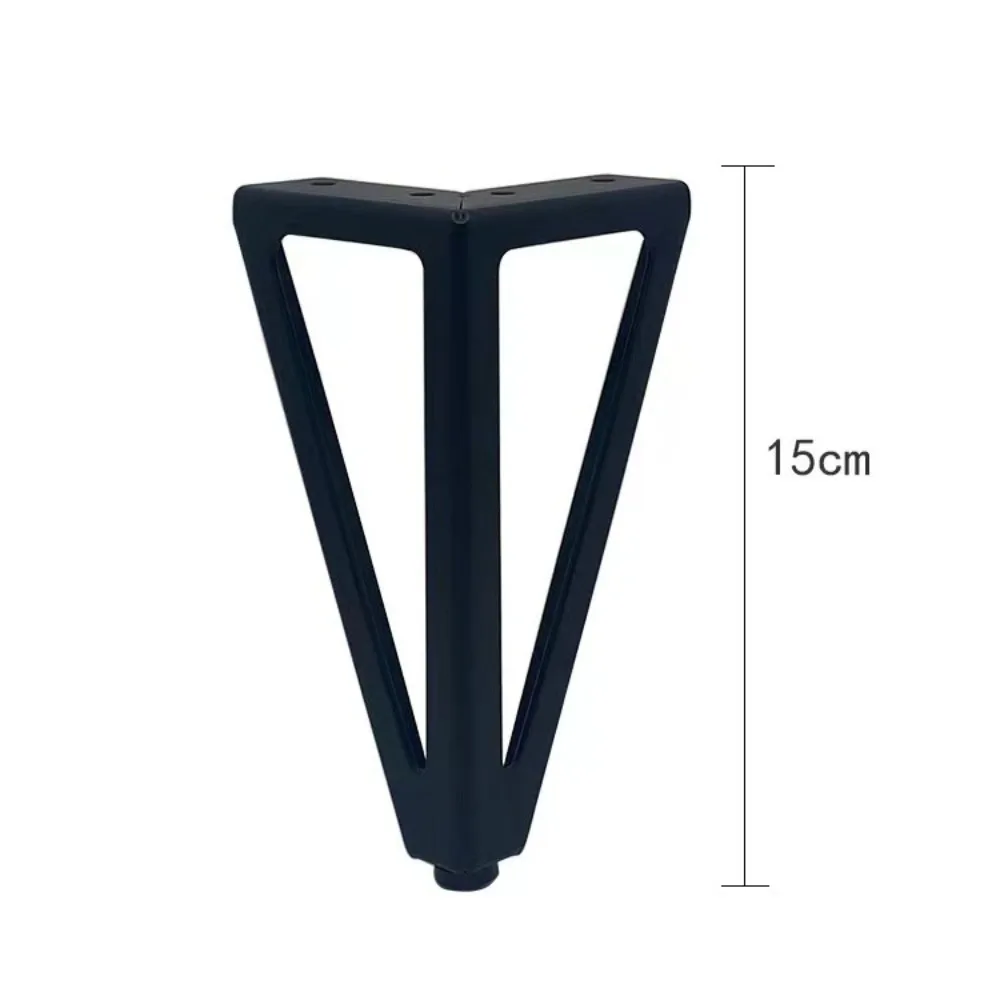 Patas de Metal para muebles de alta resistencia, patas gruesas para mesa y armario, 15cm de altura, 1 piezas